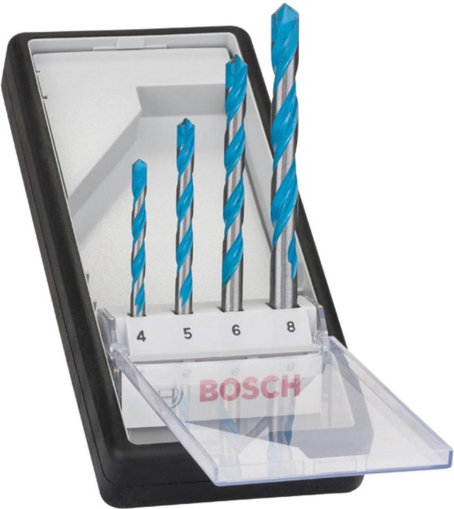 Bosch Professional Zubehör Exercice polyvalent CYL-9 (4 mm, 5 mm, 6 mm, 8 mm)