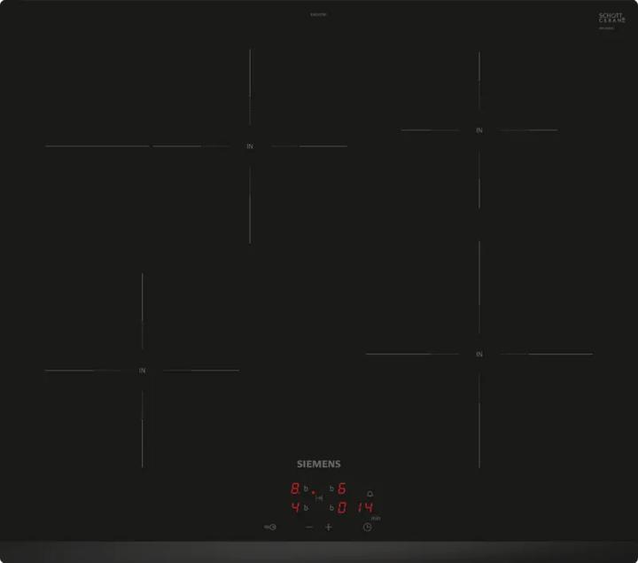Actual product image Siemens Built-in cooker set, EI631CFB1E + HE271ABB4, built-in cooker, induction hob, PQ212IAAB