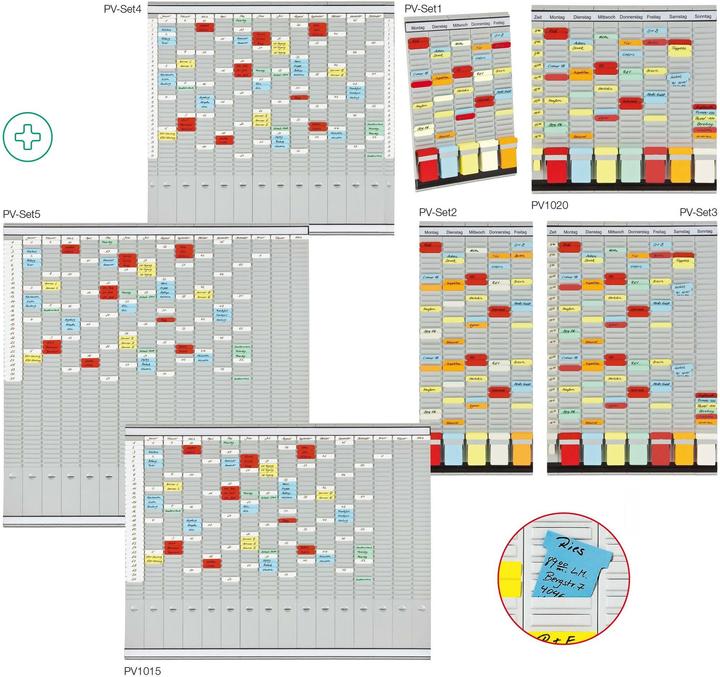 Productafbeelding Franken Planningsbord 7träg.20fächer (47,5 x 49 cm)