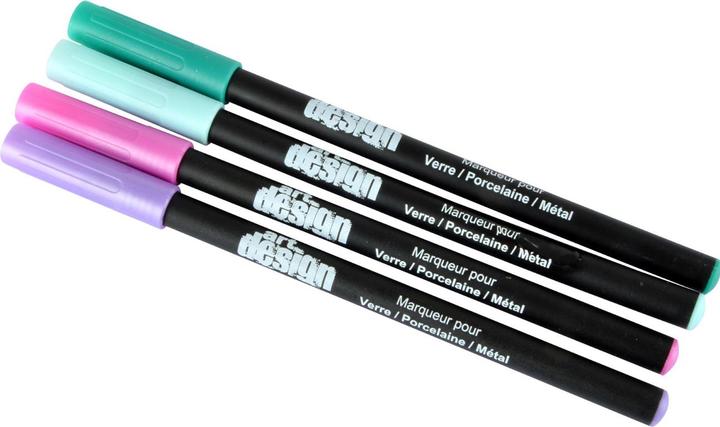 Image du produit ArtdeSign Marqueurs pour verre/céramique/métal, 8 pièces (8x)