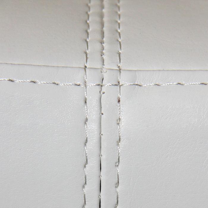 Image du produit Swisshandel24 Coffre de rangement Kriens XXL, cuir + similicuir, 180x45x45cm blanc (45 cm)