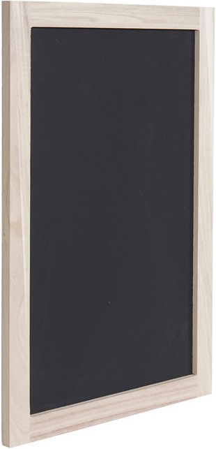 Immagine prodotto Swisshandel24 2x Lavagna a muro, lavagna per scrivere in ardesia Lavagna decorativa 60x40cm (60 x 40 x 2 cm)
