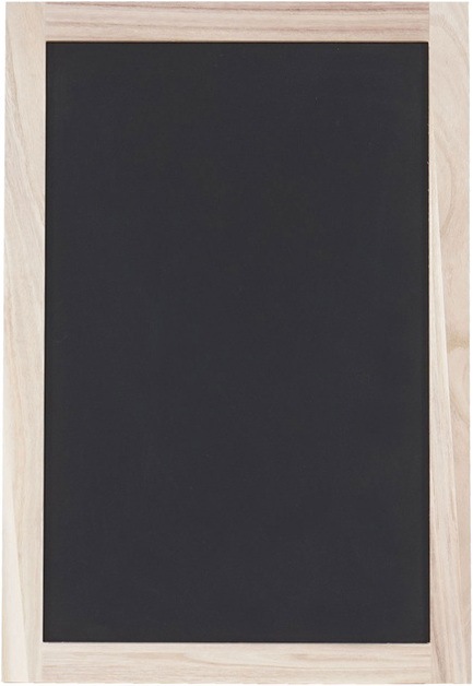 Immagine prodotto Swisshandel24 2x Lavagna a muro, lavagna per scrivere in ardesia Lavagna decorativa 60x40cm (60 x 40 x 2 cm)