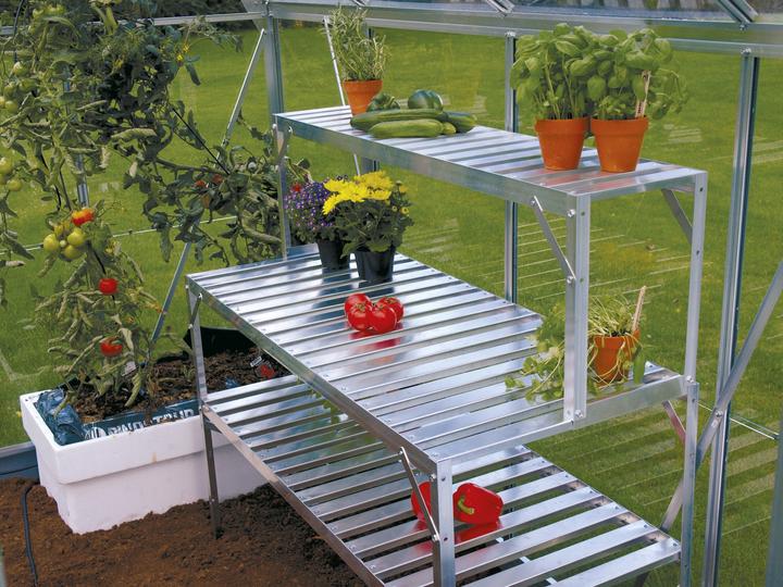 Actual product image Vitavia Aluminium table extension 121 x 28 x 39 cm black