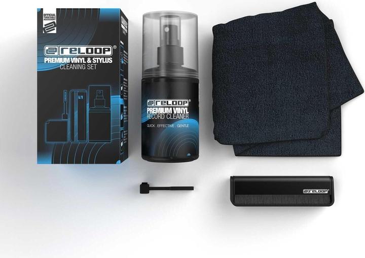 Produktbild reloop Premium Vinyl & Stylus Cleaning Set (Plattenspieler Reinigung)