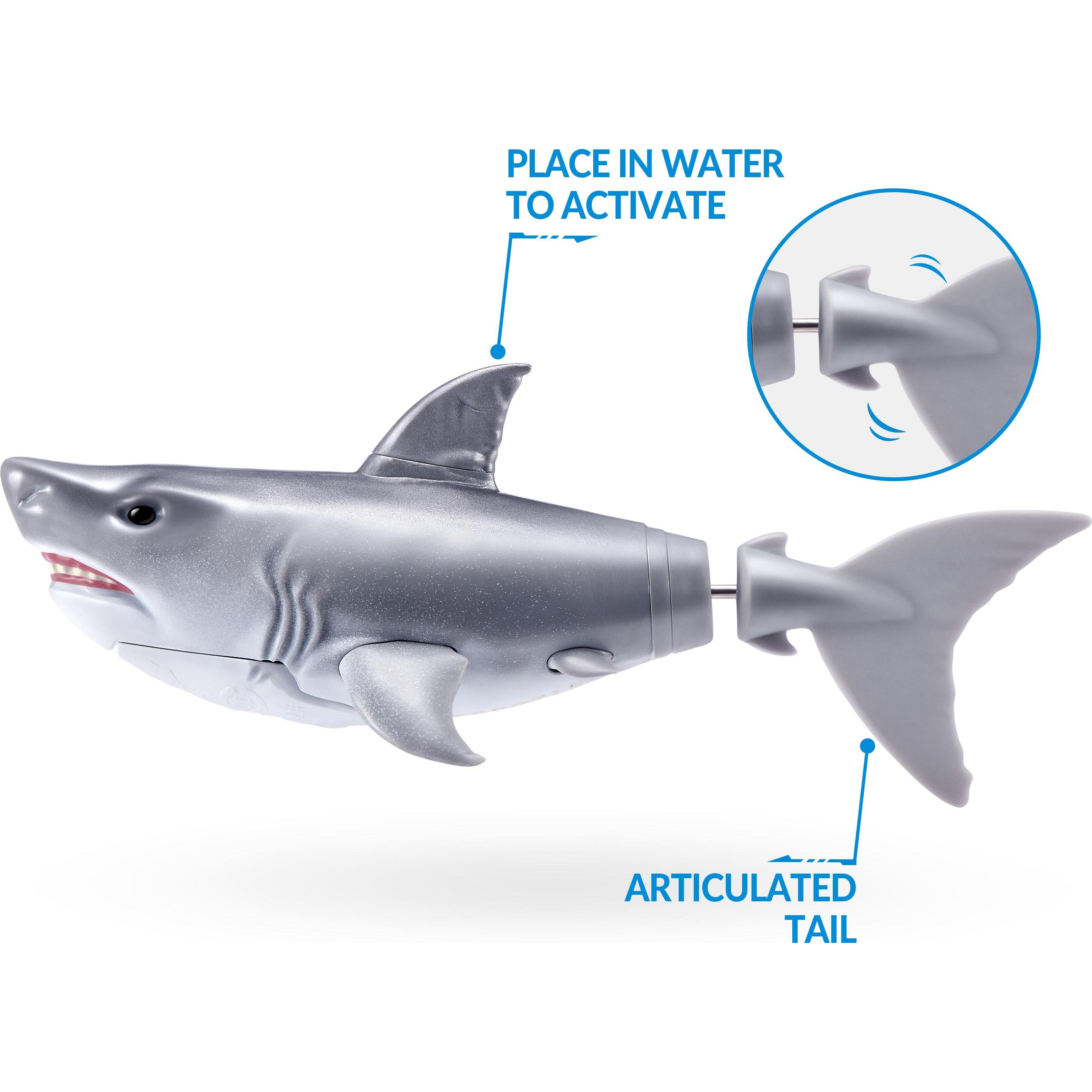 Roboalive Robo Alive - Water Activated Shark - White