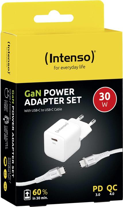 Produktbild Intenso Power Adapter - W30C (30 W, 1 Port)