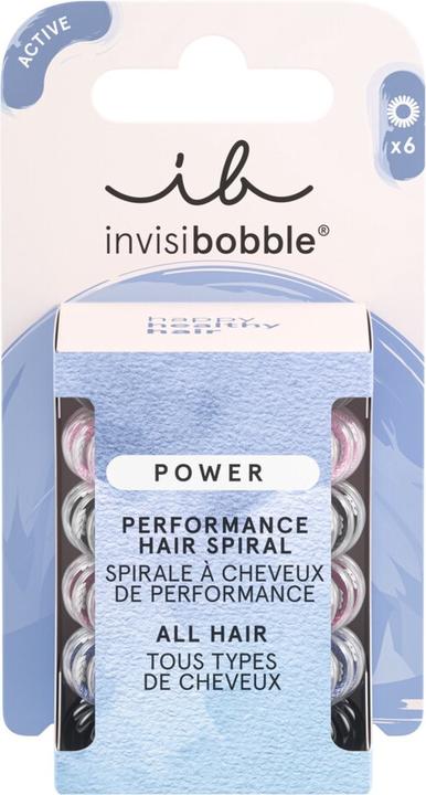 Actual product image Invisibobble Hair Tie Power be visible 6 pcs (Hair tie)