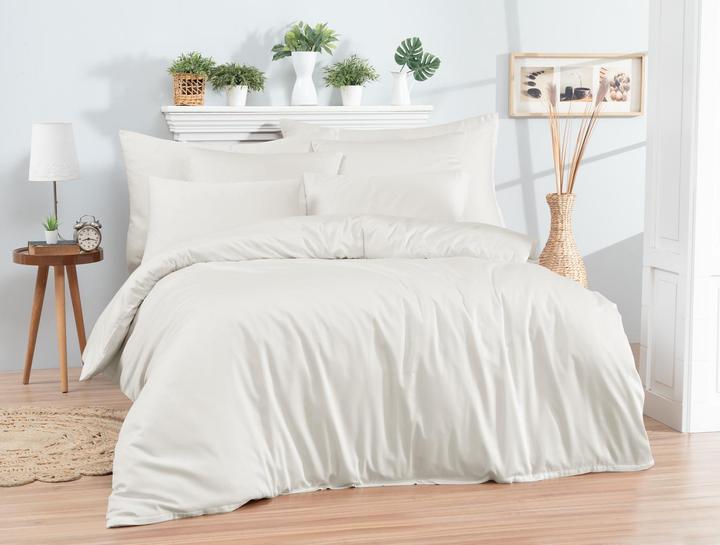 Actual product image KAS Uni satin (Pillowcase, 65 x 100 cm)