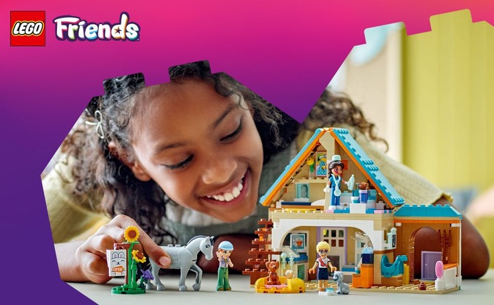 Produktbild LEGO Tierarztpraxis für Pferde und Haustiere (42651, LEGO Friends)