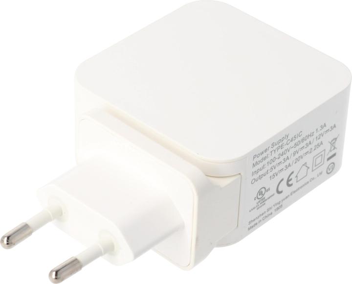 Produktbild Xtar Type-C USB PD Netzteil mit USB-C Ausgang Buchse lädt QC2.0, QC3.0 und PD (45 W)