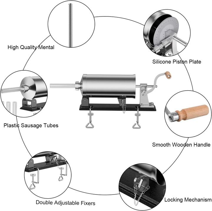 Actual product image Dreamade 4.8 L Sausage filler