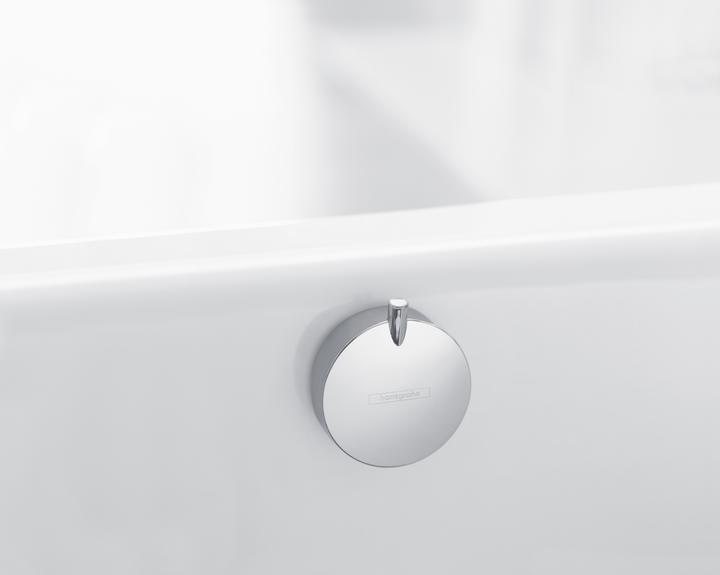 Produktbild hansgrohe HG Fertigmontageset FLEXAPLUS S Ab- und Überlaufgarnitur chrom