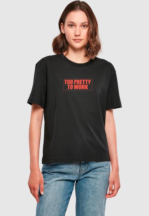 Actual product image Miss Tee Too Pretty To Work Tee - 170023 (L)
