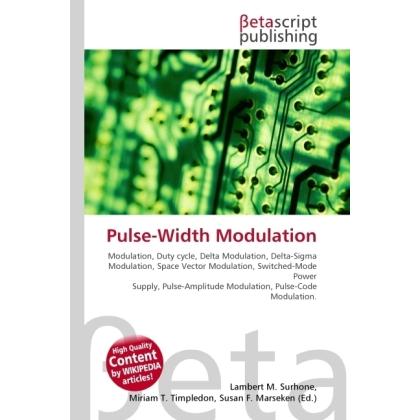 Thumbnail - Pulse-Width Modulation, Fachbücher von Lambert M. Surhone, Miriam T. Timpledon, Susan F. Marseken