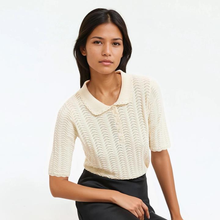 Produktbild La Redoute Collections Pullover mit Polokragen (M)