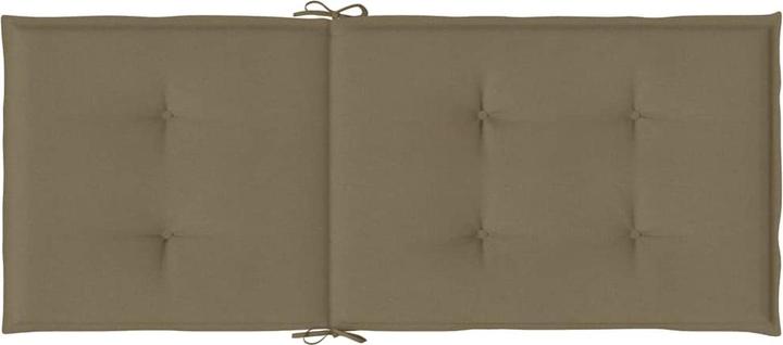 Immagine prodotto VidaXL Cuscini dello schienale alto 2 pezzi in tessuto (120 x 50 x 4 cm)