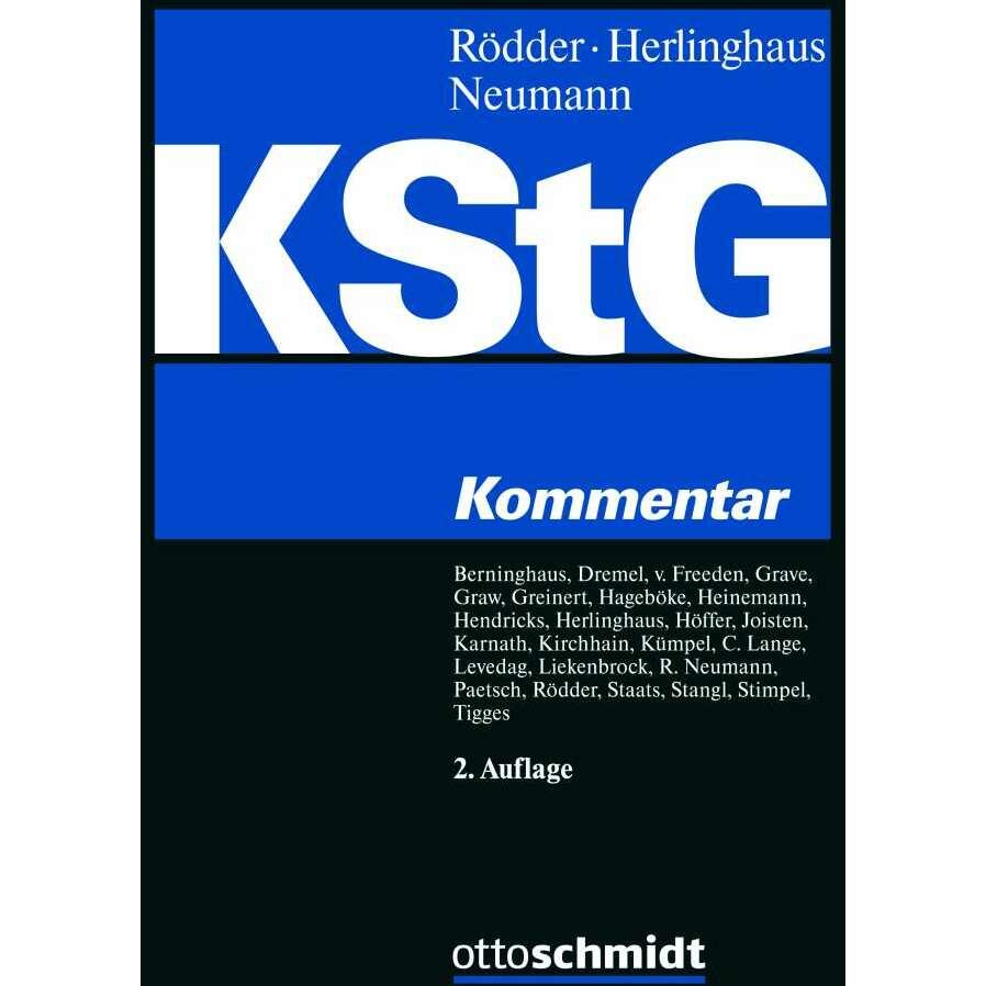 Körperschaftsteuergesetz, Fachbücher von Ralf Neumann, Andreas Herlinghaus, Thomas Rödder