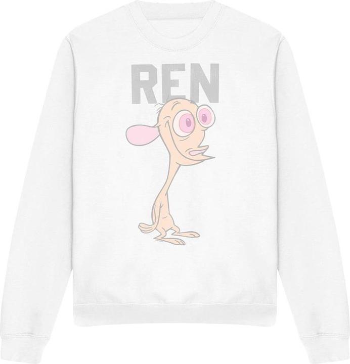 Immagine prodotto Ren & Stimpy Felpa Collegiale Adulto Unisex (XXL)