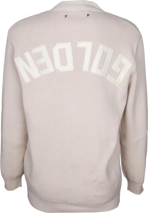 Produktbild Golden Goose organic cotton cardigan with logo (S)
