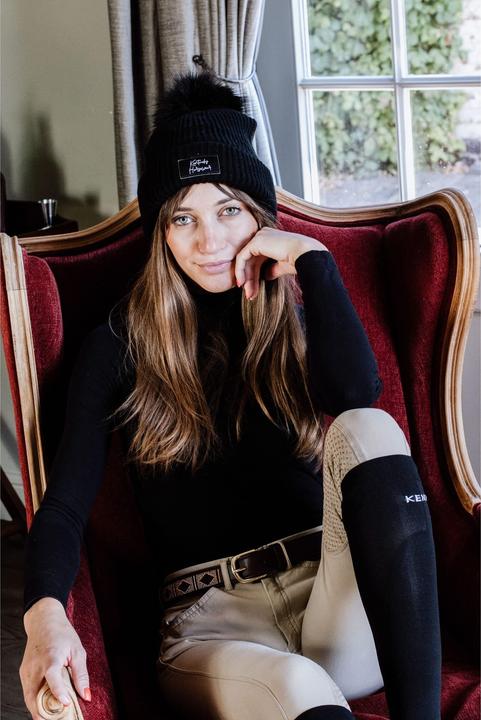 Actual product image Kentucky Horsewear Cap pom pom ladies (One size)