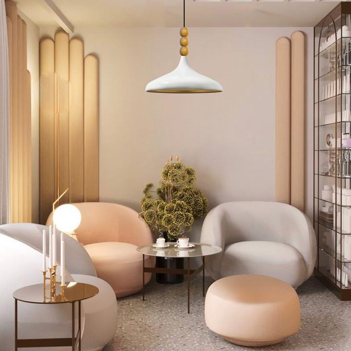 Produktbild Bamyum Champion Pendelleuchte Holz Weiss (E27)