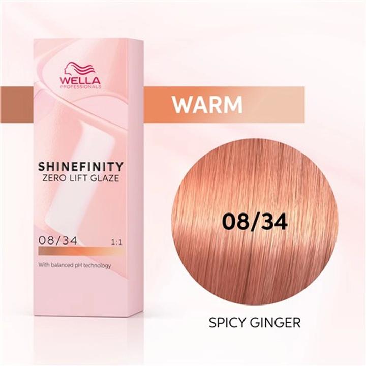 Produktbild Wella Shinefinity (08, 34 - Spicy Ginger)