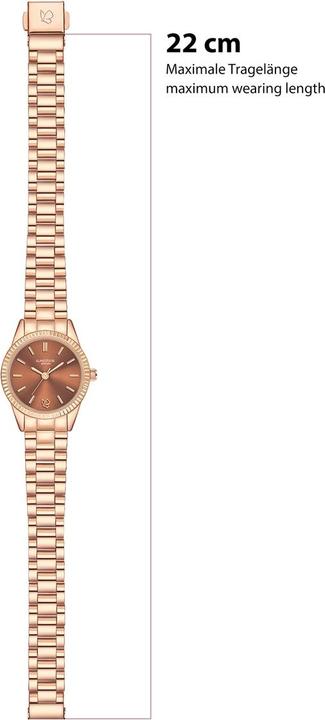 Produktbild Glanzstücke München Damen Quarzuhr roségold Edelstahl roségold - 38020 (25 mm)
