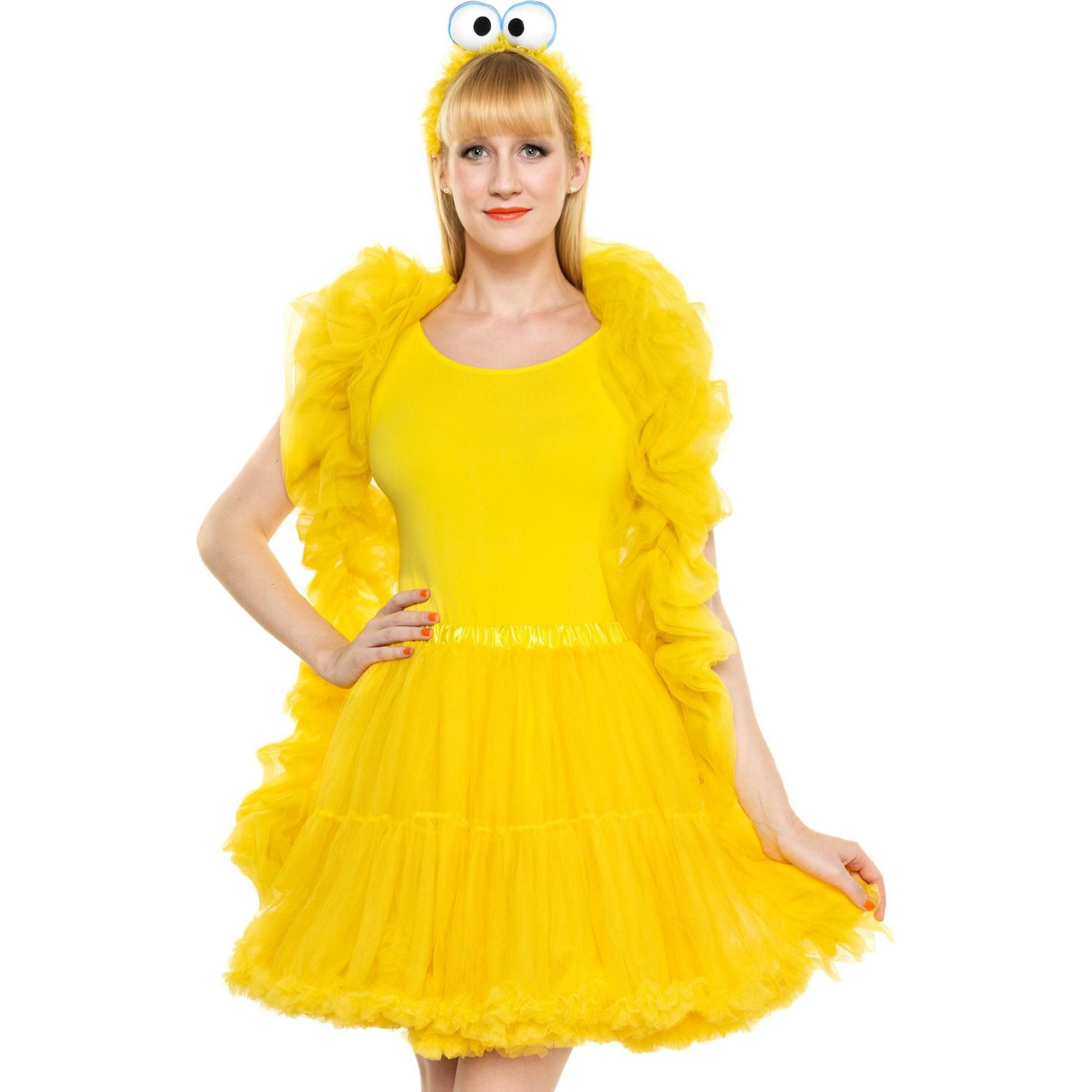 Thumbnail - Maskworld Die Sesamstrasse Bibo Tutu - Kostüm für Fasching (One Size)