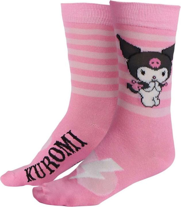 Actual product image Cerdá Hello Kitty Kuromi pack 3 adult socks (pack of 3, 36 - 43)