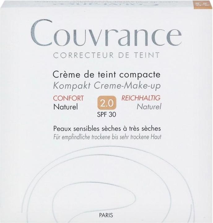 Actual product image Avène Couvrance Compact Make-up Naturel 02 (Naturel 02)