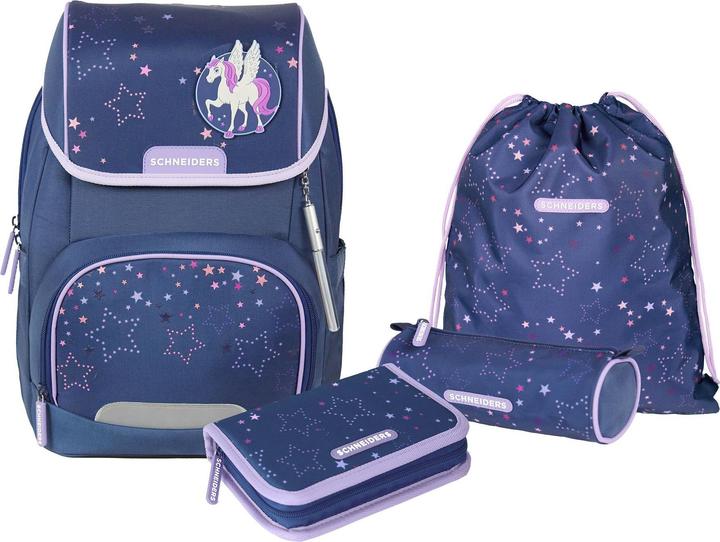 Actual product image Schneiders Galactica violet school bag set (21 l)
