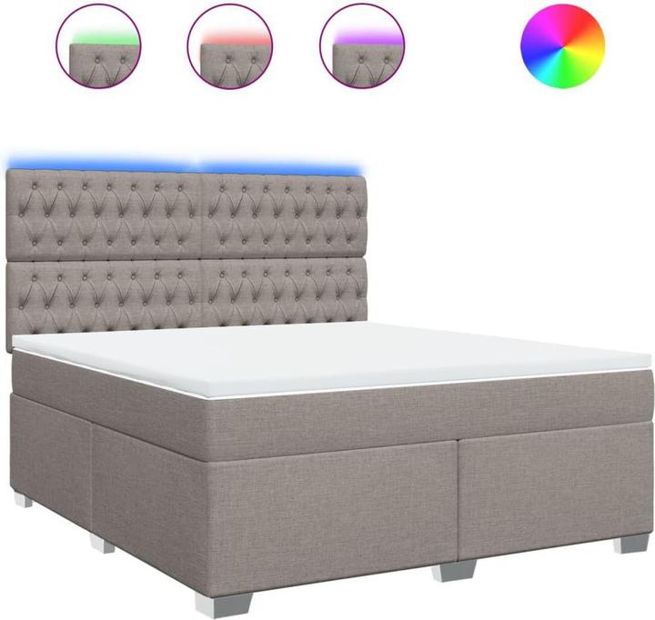Actual product image vidaXL Boxspringbett (180 x 200 cm)
