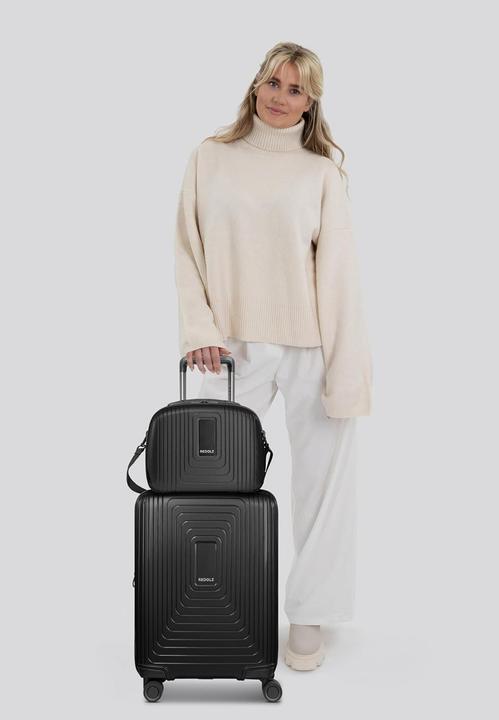 Immagine prodotto Redolz Trolley da cabina Essentials 14 Bundle con piega elastica e beauty case 2 pezzi. (60 l)