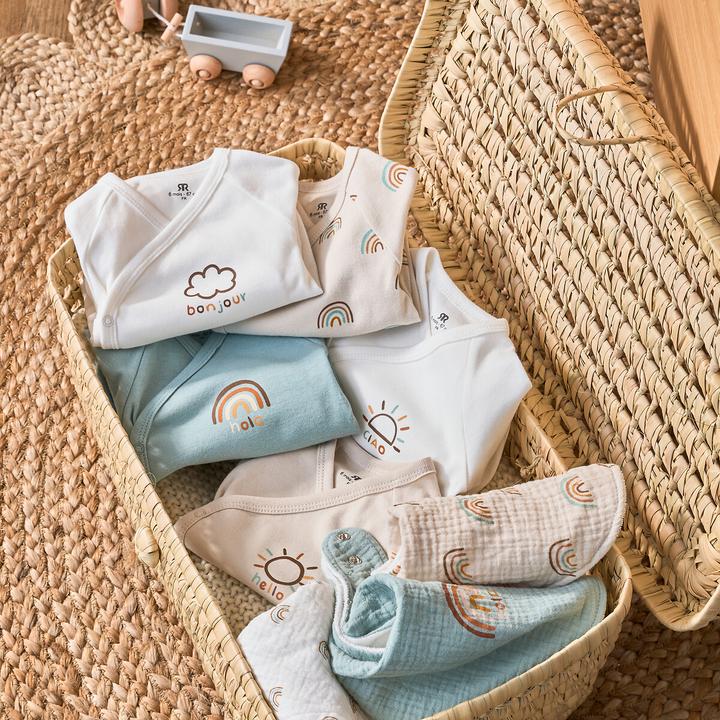 Immagine prodotto La Redoute Collections Confezione da 5 body con maniche lunghe (80)