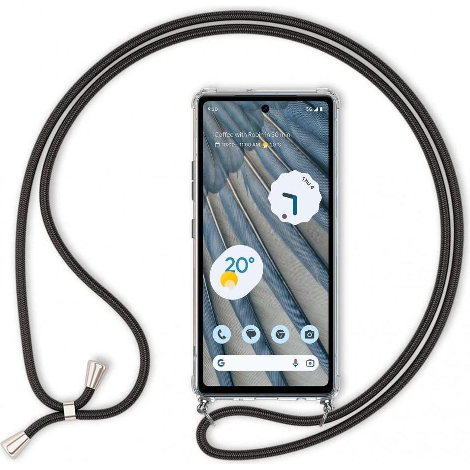 Screenguard Loopster Necklace Case, Handykette, Transparent