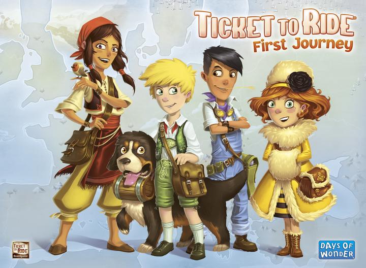 Actual product image Enigma Ticket to Ride - First Journey Nordic (Danish, Finnish, Norwegian, Swedish, 2 - 4 Players)