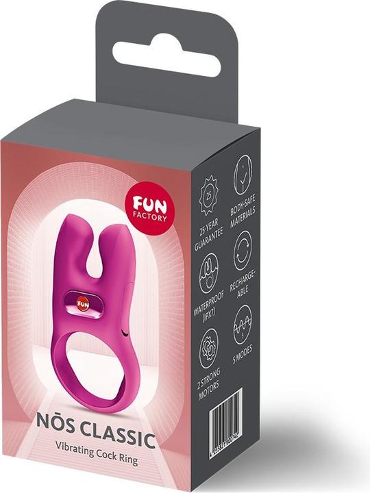 Fun Factory - Nos Classic Vibrating Cock Ring Magenta