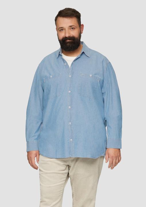 Immagine prodotto s.Oliver Hemd Regular Fit: Baumwollhemd aus Chambray (3XL)