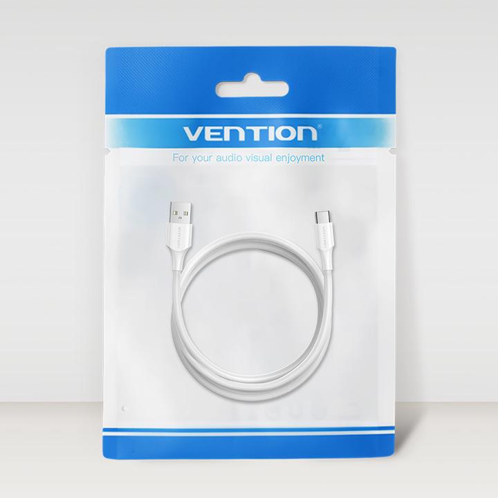 Produktbild Vention USB 2.0 A to USB-C 3A Cable CTHWH 2m White (2 m, USB 2.0, 60 W)