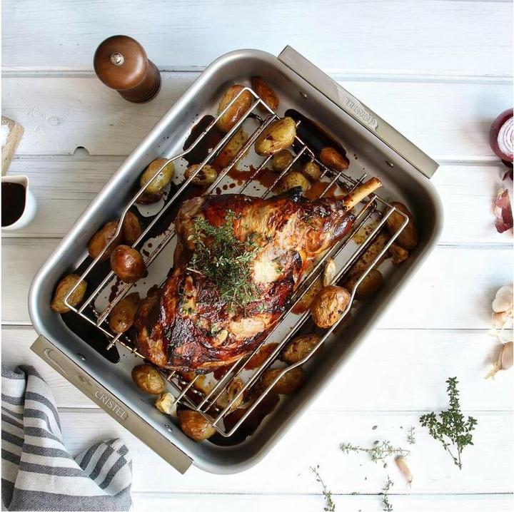 Produktbild Cristel Auflaufform Roaster Silber