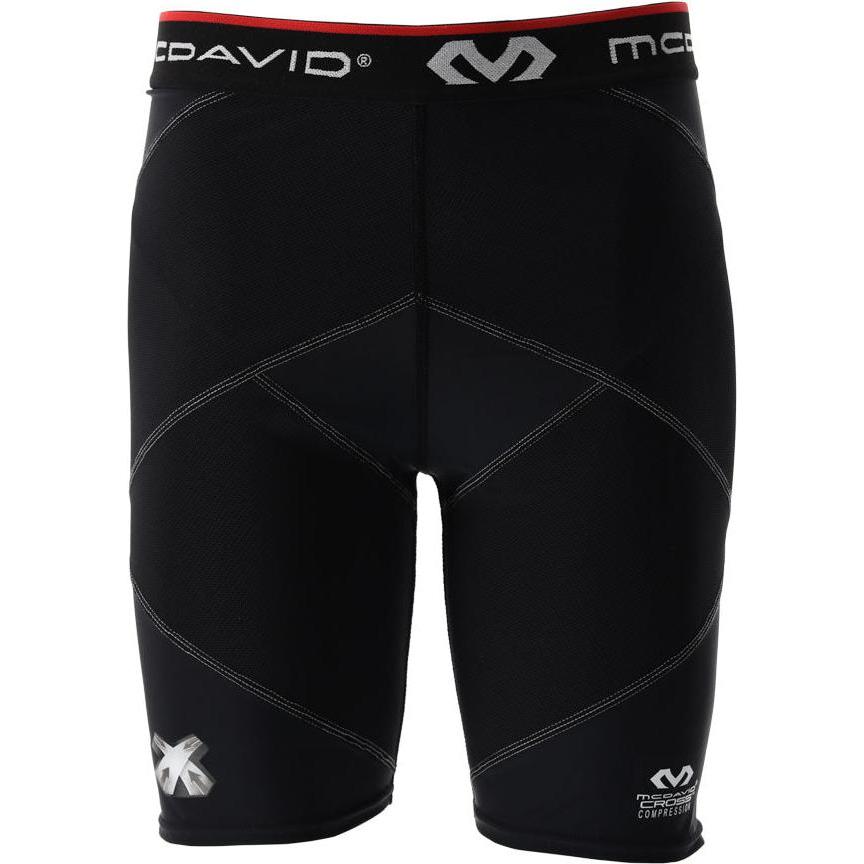 Thumbnail - McDavid, Herren, Funktionsunterhose, Kompressionsshorts super cross "Hip Spica" Herren (XL), Schwarz, XL