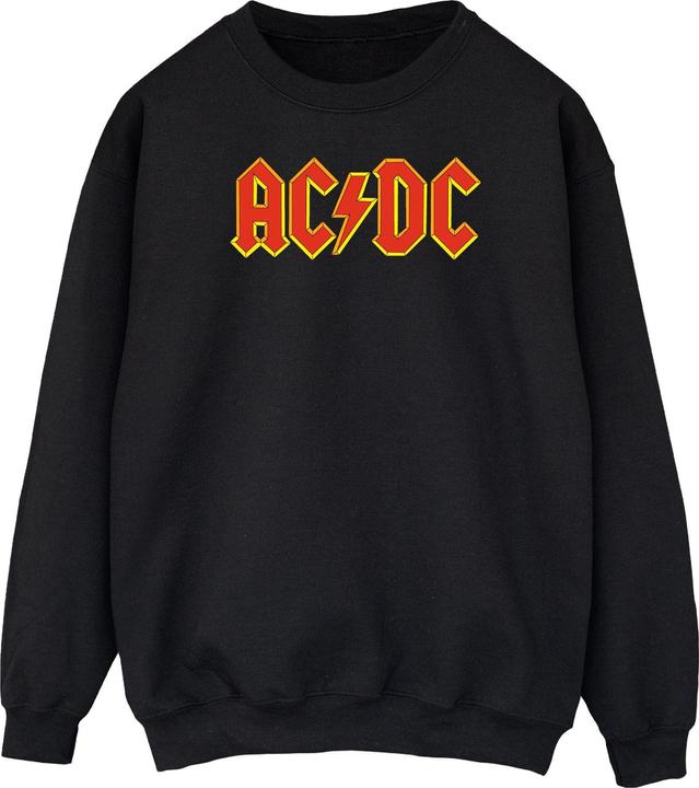 Actual product image AC/DC Mens Red Logo Cotton Sweatshirt (XXL)