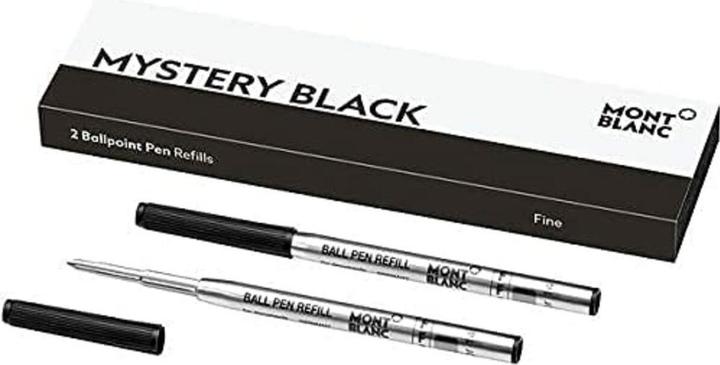 Actual product image Montblanc Ballpoint pen refill large (Black, 0.40 mm, 2 pcs.)