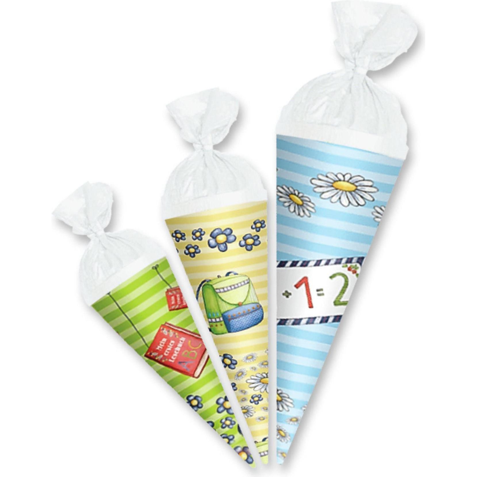 Roth, Schultüte, Geschenk-Schultüte, 3er Set Anhängetütchen - Jungen