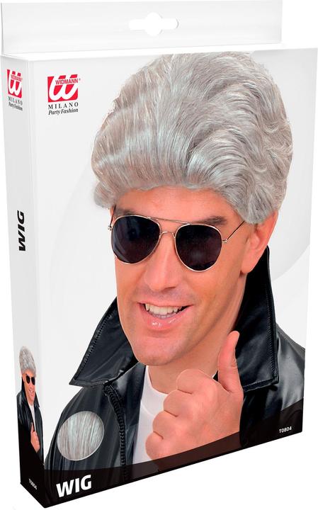 Produktbild Widmann Perücke Danny Grease Grau