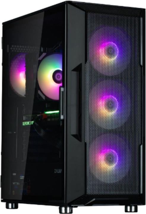 Actual product image Zalman Boitier Moyen Tour ATX I3 Neo aRGB avec panneau vitré (Noir) (ATX, mATX, Mini-ITX)