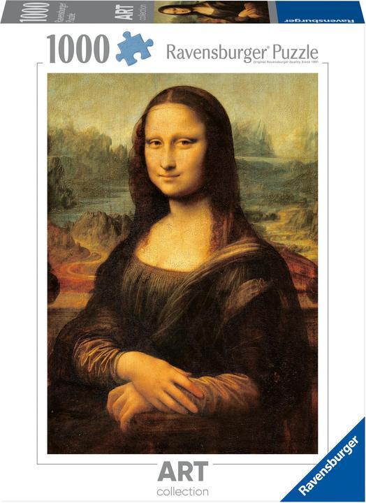 Immagine prodotto Ravensburger Puzzle da 1000 Pezzi - Art Collection: Leonardo da Vinci, La Gioconda (1000 pezzi)