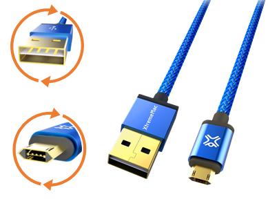 Produktbild XtremeMac Reversible Cable (1 m, USB 2.0)