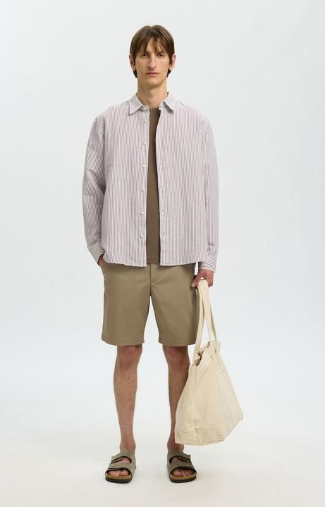 Immagine prodotto Selected Regular Fit Bluse aus Leinengemisch (M)